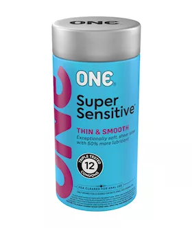 One Super Sensitive Condoms - 12 Pack