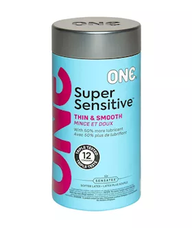 One Super Sensitive Condoms - 12 Pack