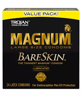 Trojan Magnum BareSkin Condoms 24 Pack