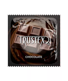 Trustex Chocolate Flavoured Condoms  3 Pack