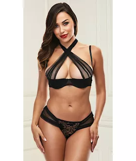 Criss Cross Bikini Set