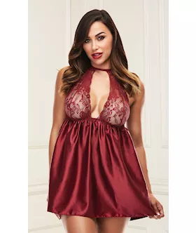 Sexy Lace Babydoll Set