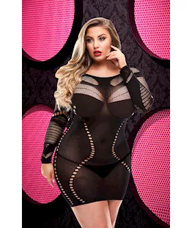 Long Sleeve Mini Dress