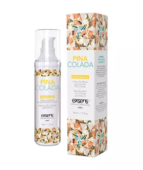 Warming Gourmet Massage Oil - Pina Colada
