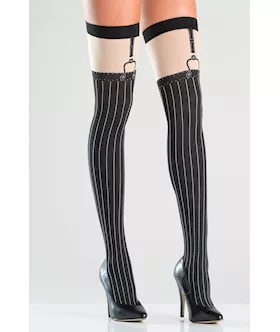 Pin Stripe Stockings