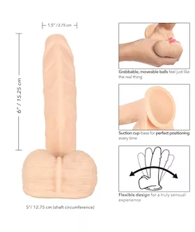 Emperor Ballsy Suction Cup Dildo