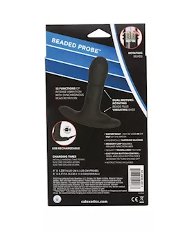 Eclipse Beaded Silicone Anal Probe