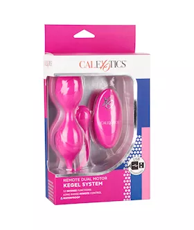 Remote Dual Silicone Motor Kegel System