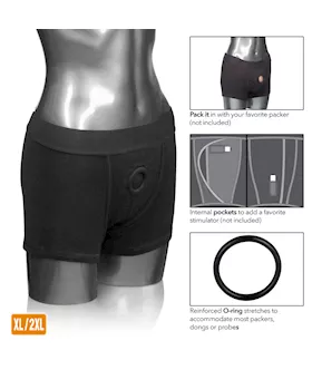 Calexotics Packer Gear Boxer Brief Harness