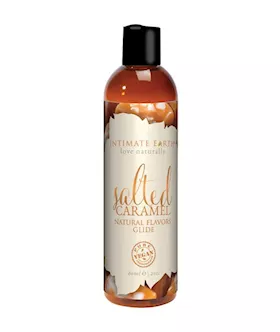 Intimate Earth Natural Flavours Glide  Salted Caramel