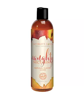 Intimate Earth Natural Flavours Glide  Nectarine