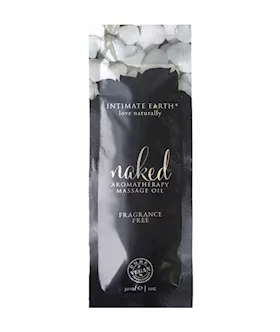 Intimate Earth Naked Aromatherapy Massage Foil - Fragrance Free