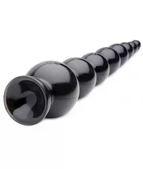 Hosed 19 Inch Graduated Bead Anal Snake