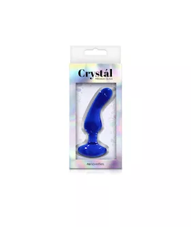 Crystal Glass Plug - 3.5 Inch