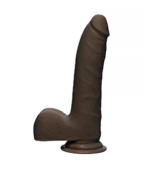 The ULTRASKYN Realistic Slim Dildo with Balls
