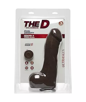 The Master D Ultraskyn Dildo With Balls