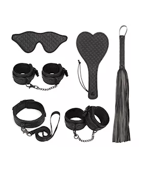 Playful Diamonds The Royal Bedroom 6 Piece Fetish Kit