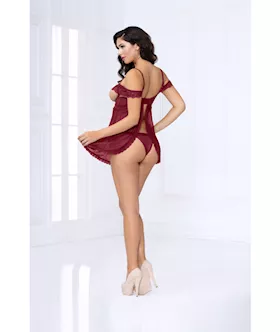 Femme Fatale Babydoll Set - Large