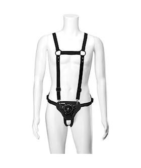 Vac-u-lock Chest & Suspender Harness With Plug 