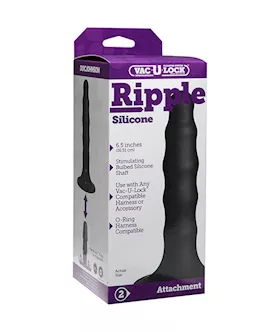 Vac-u-lock - Silicone Ripple Attachment