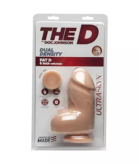 Doc Johnson Ultraskyn Fat Dildo With Balls