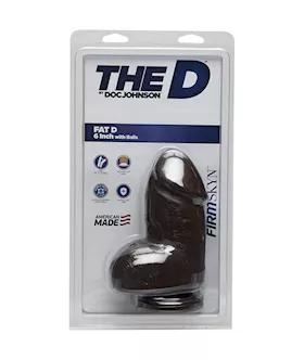 Doc Johnson Firmskyn Fat Dildo With Balls