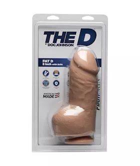 Doc Johnson Firmskyn Fat Dildo With Balls