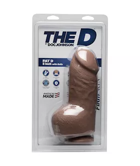 Doc Johnson Firmskyn Fat Dildo With Balls