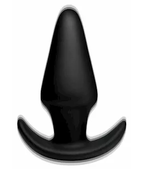 7x Remote Control Silicone Butt Plug - Large