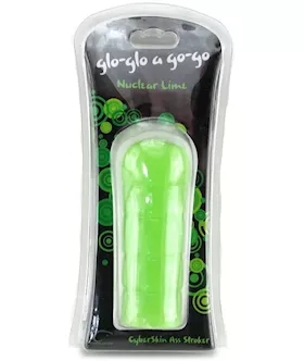 Glo-glo A Go-go Nuclear Lime Cyberskin Ass Stroker