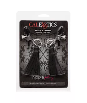 Nipple Play Playful Tassels Nipple Clamps