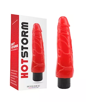 Devilish X2 Vibrating Dong - 8.4 Inch