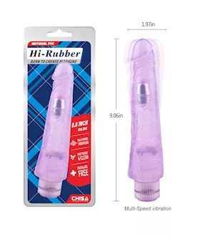 Hi-rubber Realistic Vibrator