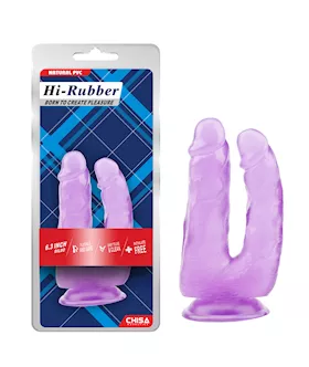 Double D Suction Cup Dong - 6.3 Inch