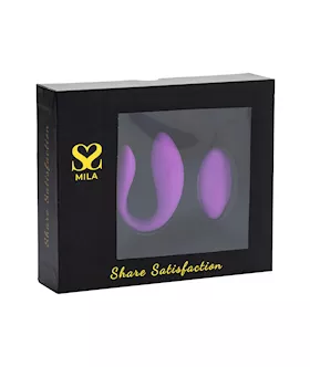 Share Satisfaction Mila Remote Controlled Couples Vibrator