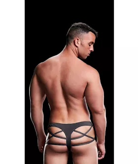 Baci Low Rise Thong With Straps
