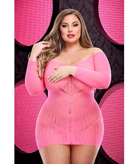 Jacquard Mini Dress