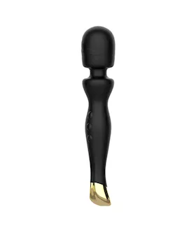 Gold Trimmed Elegant Wand Massager