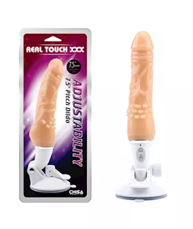 Adujustable Pitch Dildo - 7.5 Inch