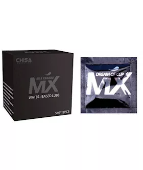 MX WaterBased Lube 5ml 12 Pack