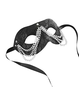 Sincerely Chained Lace Mask