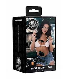 Ouch! Skulls And Bones - Breatheable Ball Gag 
