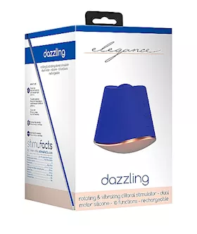 Rotating & Vibrating Clitoral Stimulator - Dazzling