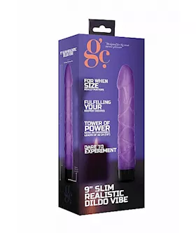 Slim Realistic Dildo Vibe 