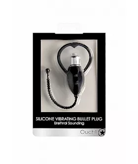 Urethral Sounding Vibrating Bullet Plug 