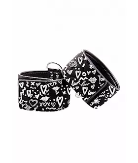 Printed Hand Cuffs - Love Street Art