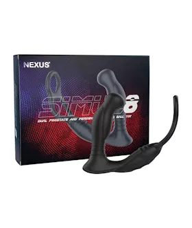 Simul8 Vibrating Dual Motor Anal Cock And Ball Toy