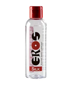 EROS SILK Silicone Based Lubricant Bottle