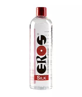 EROS SILK Silicone Based Lubricant Bottle