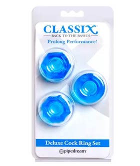 Classix Deluxe Cock Ring Set